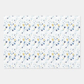 Kunstverlooppapier met één lijnpatroonlijn inpakpapier vel (Voorkant)