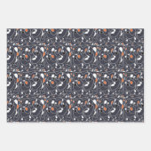 Kunstverlooppapier met één lijnpatroonlijn inpakpapier vel (Voorkant 2)