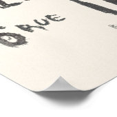 Kunstversie Poster (Hoek)