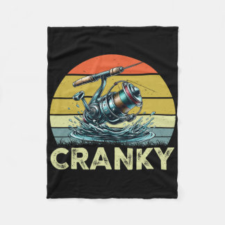 Kunstvis hengel lokaas - Grappige vissers Fleece Deken