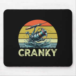 Kunstvis voor het vissen met crankbait - Grappige  Muismat