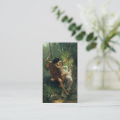 Kunstvisitekaartjes van Cot "Primavera" Visitekaartje (Staand voorkant)