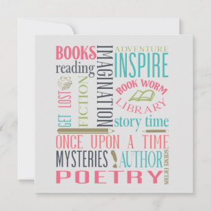 Kunstvlakke Kaart voor bibliotheek subway