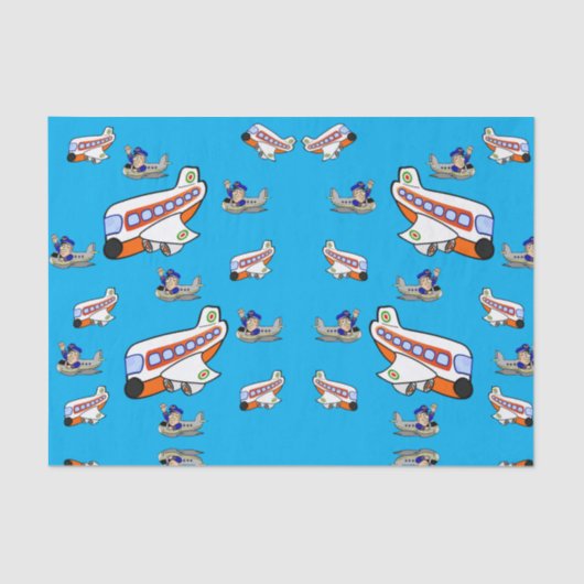 Kunstvliegtuigen voor decoratief papier (Voorkant)