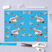 Kunstvliegtuigen voor decoratief papier (Craft)