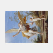 Kunstvloermat "The Guardian Angel" Deurmat (Voorkant)