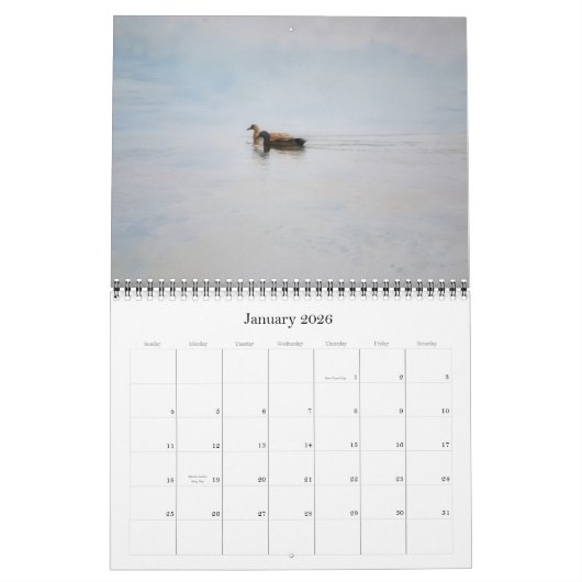 Kunstvogels Fotografische kunst Kalender (Jan 2026)