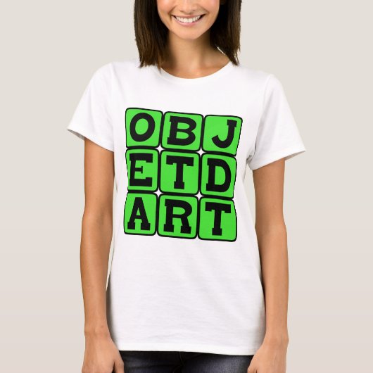 Kunstvoorwerp, Kunstobject T-shirt (Voorkant)