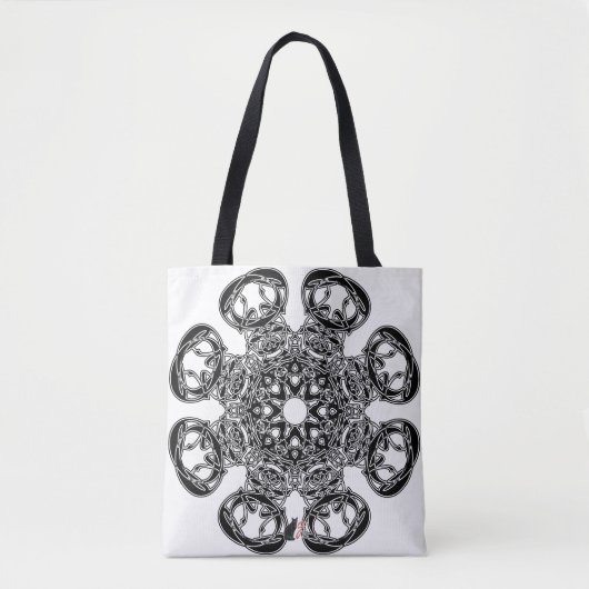Kunstvoorwerp Octa Glyph Tote Bag (Voorkant)