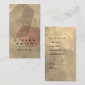 Kunstvormen en -Waterverf Afsprakenkaartje (Voorkant / Achterkant)