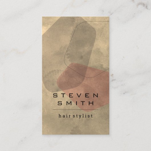 Kunstvormen en -Waterverf Afsprakenkaartje (Voorkant)