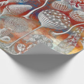 Kunstvormen van natuur cadeaupapier (Hoek)
