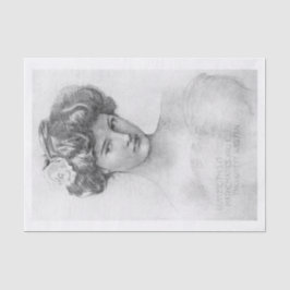  kunstvrouw ontkoppeling tissuepapier