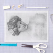  kunstvrouw ontkoppeling tissuepapier (Craft)