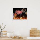 Kunstwand voor decoratie. poster (Keuken)