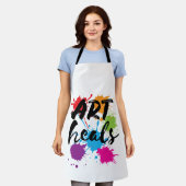 Kunstwarmte Kunsttherapistische therapie Schort (Gedragen)