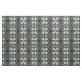 Kunstwater Lilly in Red en Blue Pattern Stof (Yard (91,4 cm))