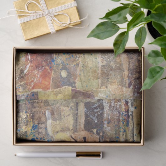 Kunstweefsel voor Collage of ontkoppelpapier Tissuepapier (Geschenk)