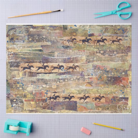 Kunstweefsel voor Collage of ontkoppelpapier Tissuepapier (Craft)