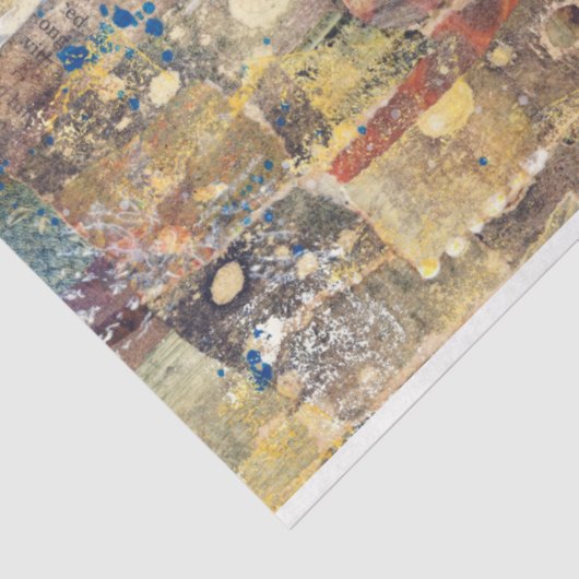 Kunstweefsel voor Collage of ontkoppelpapier Tissuepapier (Detail)