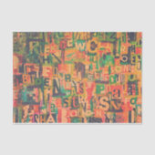 Kunstweefsel voor Collage of ontkoppelpapier Tissuepapier (Voorkant)