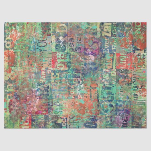 Kunstweefsel voor Collage of ontkoppelpapier Tissuepapier (Voorkant)