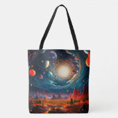 kunstwereld tote bag (Voorkant)