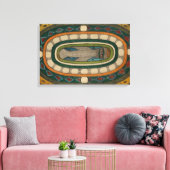 Kunstwerk24x16 Canvas Afdruk (Insitu (Woonkamer))