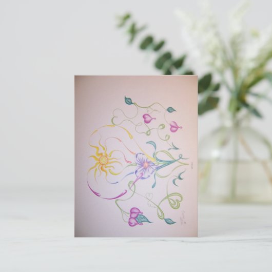 kunstwerk 008 briefkaart (Staand voorkant)