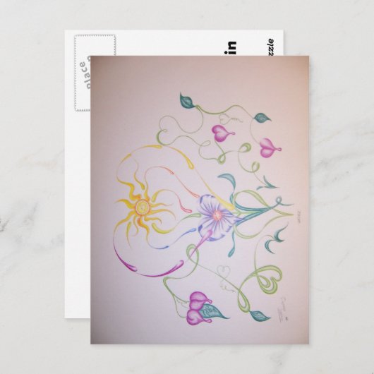 kunstwerk 008 briefkaart (Voorkant / Achterkant)