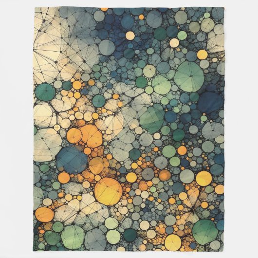 Kunstwerk 25 - fleece deken (Voorkant)