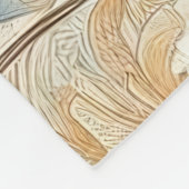 Kunstwerk 33 - fleece deken (Hoek)