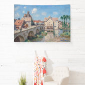 Kunstwerk Alfred Sisley - Le Pont de Moret Spandoek (Insitu)