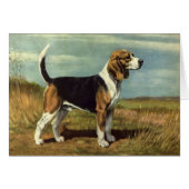 kunstwerk - Beagle Dog, (Voorkant Horizontaal)