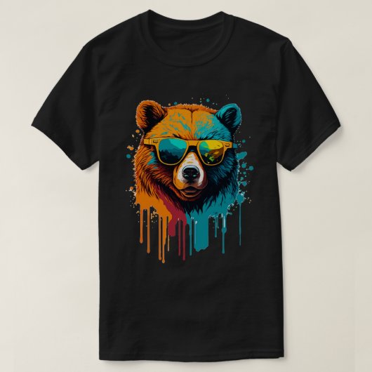Kunstwerk Beer T-shirt (Design voorkant)