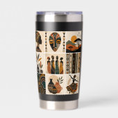 Kunstwerk bekers geïsoleerde drinkbeker (Voorkant)