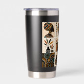 Kunstwerk bekers geïsoleerde drinkbeker (Rechts)