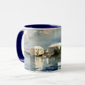 Kunstwerk Bermuda, Salt Kettle Mok (Voorkant links)