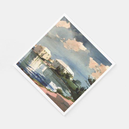 Kunstwerk Bermuda, Salt Kettle Servet (Hoek)