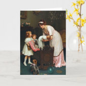 kunstwerk - Big Sisters en Baby, Kaart (Gele Bloem)