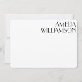 kunstwerk Deco Black - Speciaal design Notitiekaartje (Voorkant)