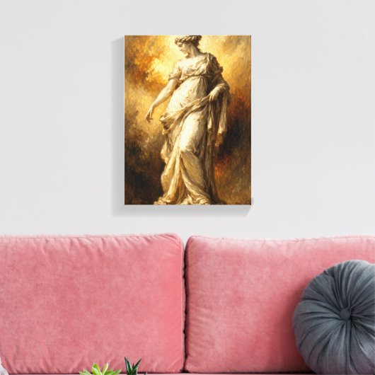 Kunstwerk Decoratie (Antieke Sfeer) Art Deco (Insitu (Woonkamer))