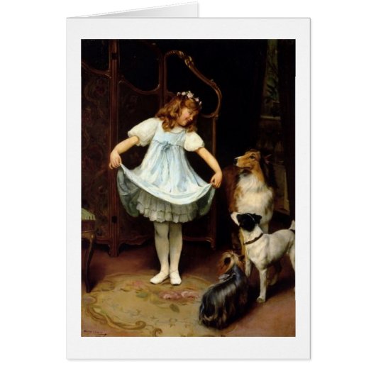  kunstwerk - een publiek van honden; (Voorkant)