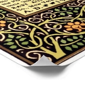 Kunstwerk- en kunstbotenbeweging 1900-boekomhulsel poster (Hoek)