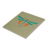 Kunstwerk en kunstwerk voor kunstberoepen 1907 - D Tegeltje (Zijkant)