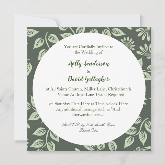 Kunstwerk en kunstwerken Stijlvol design Weddensch Kaart (Achterkant)