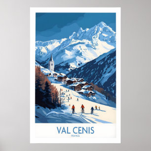 Kunstwerk Franse Alpen 1 Poster