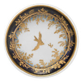  Kunstwerk Goud Zwaluw Vogel Decoratief Keramische Knop (Voorkant)