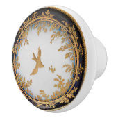  Kunstwerk Goud Zwaluw Vogel Decoratief Keramische Knop (Rechts)