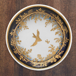 Kunstwerk Gouden Zwaluw Vogel Decoratie Keramische Knop